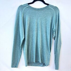 Lululemon long sleeve metal vent green Shirt SMALL S